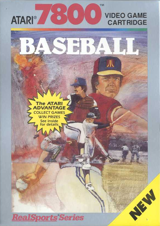 Baseball (Europe) 7800 Game Cover